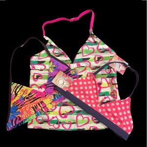 Girls Swim Suit Tops & Bottom